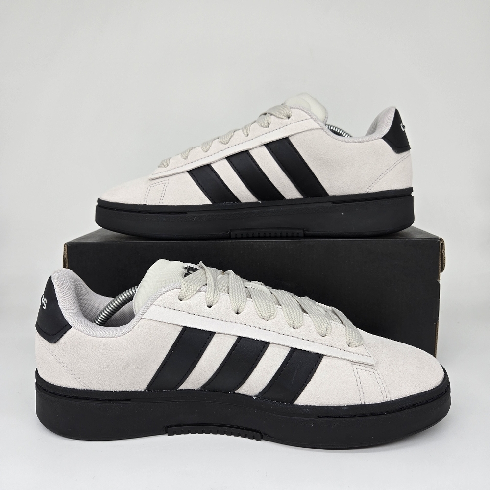 New adidas Grand Court Alpha 'Grey Black' IH1287 Men's Shoes Size 10.5 - Picture 6 of 8